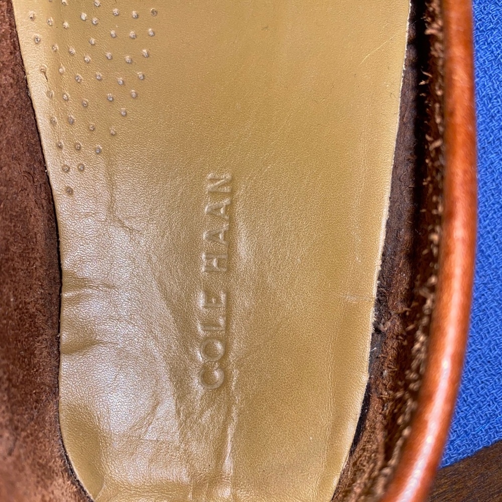 Cole Haan Loafers! Great condition! Size 12M, Brown in color!